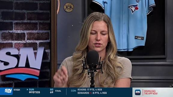 "He is constantly changing locations and speeds...it's difficult to choose  one spot or one speed [as a hitter].", Madison Shipman joins Blake Murphy &  Julia Kreuz to discuss Max Scherzer's impressive ...