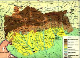Muntii, dealuri, podisuri, depresiuni, campii, rauri etc. Geografilia HÄƒrÈ›i Relief Romania