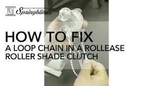 We did not find results for: Springblinds How To Fix A Loop Chain In A Rollease Roller Shade Clutch Youtube