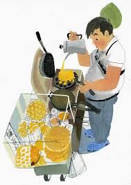 Street Sellers Meilo So Illustrations Illustration Food Illustrations Illustration Food