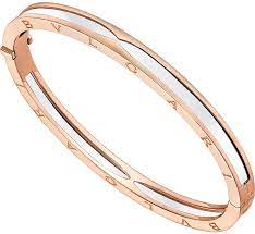 Bvlgari Women S Gold B Zero1 18kt Pink Gold Bangle Bracelet Size M Bvlgari Bracelet Pink Gold Bangle Bvlgari Jewelry