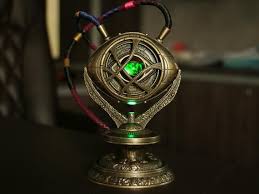 Dr Strange Eye Of Agamotto Necklace Metal1 1 Scale Led Etsy In 2021 Eye Of Agamotto Dr Strange Movie Props