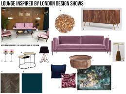 Dining tables are multifunctional spaces for eating, working, socialising and playing. Lounge Moodboard Inspired By London Shows Laura S Humble Abode