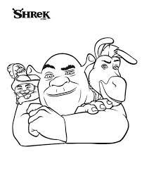 Maybe you would like to learn more about one of these? Best Friends Shrek Puss In Boots And Donkey Coloring Page Color Luna