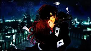 Share the best gifs now >>>. 46 Anime Couple Hd Wallpaper On Wallpapersafari