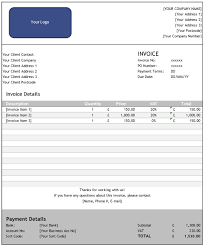 Free Invoice Template Design 1 Boox