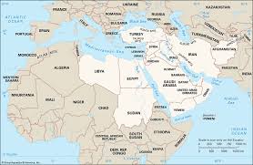 Bodies of water quiz click on an area on the map to answer the questions. Middle East History Map Countries Facts Britannica