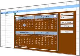 Excel Date Picker A Pop Up Calendar For Excel