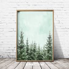 Wand Kunst Poster Wald Druck Wald Wand Kunst Wald Kunst Baum Etsy Forest Wall Art Forest Art Tree Wall Art