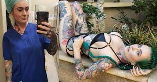 This is a tricky one. Meet The Heavily Tattooed Doctor Taking Over The Medical Field Tattoo Ideas Artists And Models