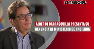 La renuncia del ministro de hacienda de colombia, alberto carrasquilla, era una de las principales el ministro de hacienda de colombia, alberto carrasquilla renunció a su cargo este lunes, un día. Tacilxn0f39cam