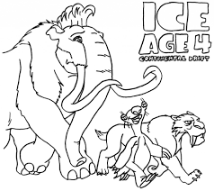 In fact, the species on which sid and the other sloths are based is the megalonyx jeffersonii , that was 10 feet long, about 6 feet tall (on two legs) and had a maximum weight of 1000 kilograms; Ice Age 71544 Animation Movies Printable Coloring Pages
