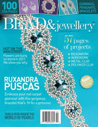 The amazing coloring is just a suggestion, feel free to try any kind of different colors. Bead Jewellery Magazine