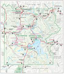 Yellowstone National Park Boundaries Yellowstone Map | Yellowstone Maps