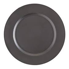 Shop the latest charger plates at hsn.com. Matte Black Charger Plate Black Charger Plates Black Charger Charger Plates