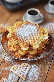 Frischkase Waffeln Am Stiel Fur Unterwegs Cream Cheese Waffles On A Stick For Road Trips Rezept Waffel Am Stiel Waffeln Waffeln Rezept Einfach