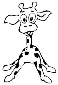 Zurafa Boyama Sayfasi Okuloncesitr Preschool Hayvan Boyama Sayfalari Zurafa Hayvanlar