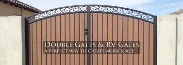 A gate at sissinghurst castle, painted a lively blue. Sunset Gates Wrought Iron Gates Fencing Phoenix Arizona