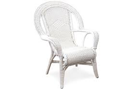 Shop furniture & more at target™. Syracuse Hi Back Wicker Armchair White Cobra Cane