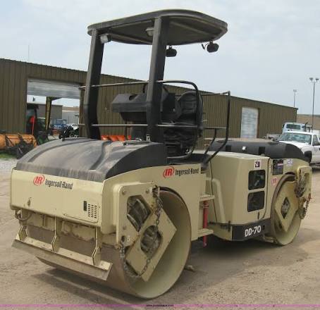 Ingersoll Rand DD-70 Smooth Drum Roller