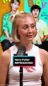 Girl Imitating Harry Potter Back Seat