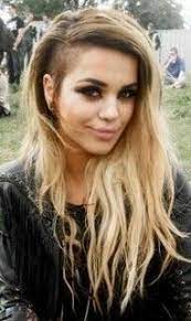 Undercut Long Hair Shaved Long Hair Shaved Side Hairstyles