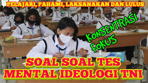 Maybe you would like to learn more about one of these? Soal Soal Tes Mental Ideologi Tni Part 3 Youtube