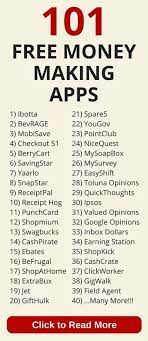 101 Free Money Making Apps To Earn Extra Money 2021 Best Money Making Apps Earn Money Online Fast Make Money Today