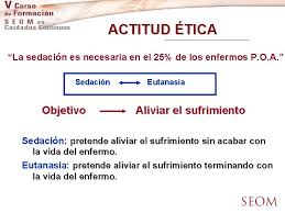 La sedación paliativa disminuye el grado de conciencia y alivia el dolor y el sufrimiento extremos. Cuidados En La Agonia Sedacion Paliativa Dr Vicente
