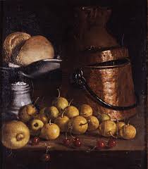 Nature Morte Avec Des Fruits Et Des Ustensiles De Cuisine 1760 En 2020 Nature Morte Ustensile Cuisine Peinture