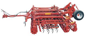 Seed bed combination (landwirtschaftliches gerät). Salamat Aufgesattelte Saatbettkombination Brix Landmaschinen