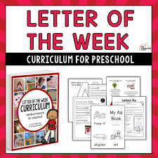 Your students will love the holiday spirit. Letter Of The Week Curriculum The Measured Mom