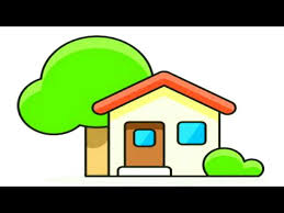 How To Draw House Drawing Painting Tree Drawing Bird Animals Easy Drawing Colour School Drawing Bike We'll focus on its pattern and details.