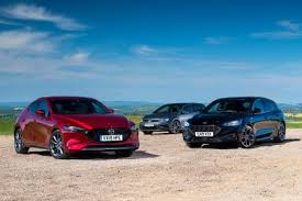 Mazda 3 Vs Ford Focus Vs Volkswagen Golf Auto Express