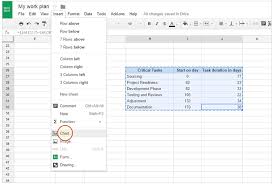 gantt charts in google docs google docs excel bpr media