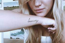 Pin By Mike Lopez On Tattoos Wrist Tattoos For Guys Meaningful Wrist Tattoos Small Words Tattoo