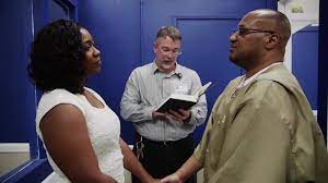 Complete any paperwork required by the prison. What S It Like To Get Married In Prison Cnn Video