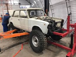 Csn car salon in calgary, ab is a locally owned & operated collision repair centre. Lada Monster Truck Has Nissan Patrol Axles Built On Custom Frame Autoevolution