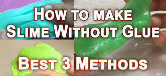 You also don't need to use borax! Make Slime With Glue Archives Diy Tech Pro