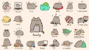 Pusheen wallpaper an amazing collection of pusheen wallpaper and backgrounds available for download for free. Jingeroo I Made A Pusheen Computer Background With Focus On