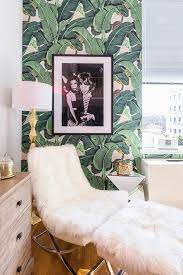Home Tour Small Spaces Makeover With Style Influencer Weworewhat Tropical Home Decor Tropical Leaf Decor Home Decor