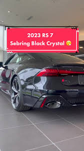 Image result for Sebring Black Crystal 2023 RS6