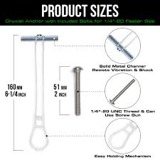 Toggle bolts are particularly useful for hanging heavy objects on walls that do not have stud support. 90lbs Anchor For Metal Studs Hollow Drywall Tv Mounting Anchors Condomounts