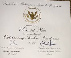 The purpose of the program is to recognize american students in elementary. Academic Achievments Bulb