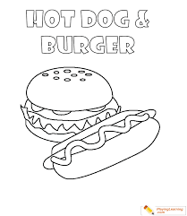 Do you love to grill and never, ever want to run out of hot dogs? Hot Dog Coloring Page 05 Free Hot Dog Coloring Page