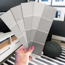 Sometimes lighting and other colors in your room can bring out different undertones but these should be pretty gray. How To Choose The Perfect Gray Paint For Your Home Blue I Style