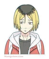 Inspired after watching a volleyball ace nicknamed little giant. How To Draw Kenma Kozume From Haikyuu Mangajam Com