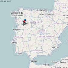 Touristische karte von portugal mit sehenswürdigkeiten und stränden. Karte Von Sabrosa Portugal Breiten Und Langengrad Kostenlose Karten Wo Ist