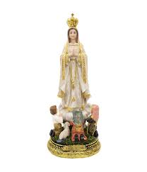 Orações de nossa senhora das graças. Nossa Senhora De Fatima 40cm Imagem Religiosa Alj01b319v16 Minas De Presentes