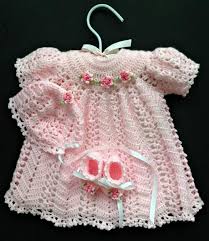 Baby Girl Coming Home Outfit In Pink With Dress Bonnet Etsy Vestidos De Croche Para Bebes Trico E Croche Croche De Bebe